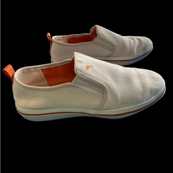 Tommy Bahama canvas loafers Mens size 10D - Picture 3 of 9